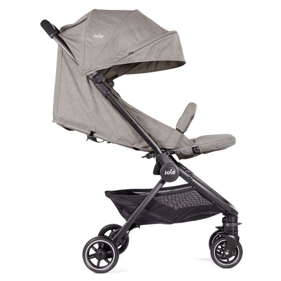 joie Reisebuggy Pact mit nur 6 kg inkl. Transporttasche, Adapter & Regenschutz - Gray Flannel