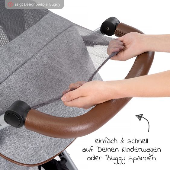 joie Reisebuggy Pact nur 6 kg - inkl. Organizer Hug it!, Transporttasche, Adapter, Regenschutz & Insektenschutz - Laurel