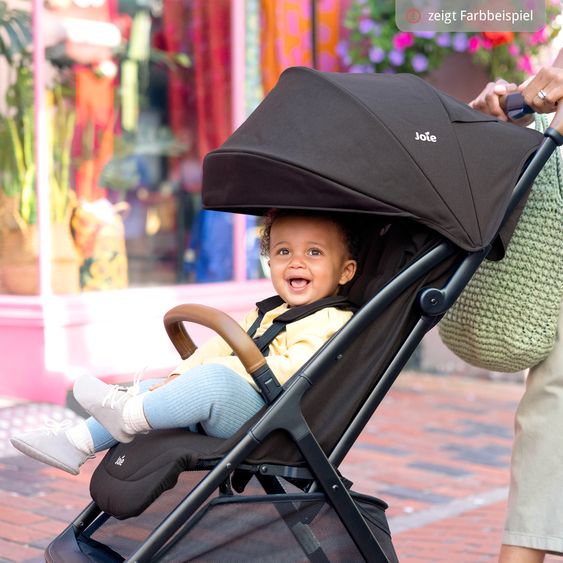 joie Reisebuggy & Sportwagen Pact Pro bis 22 kg belastbar mit Liegeposition nur 6,3 kg leicht inkl. Transporttasche, Adapter & Regenschutz - Oak