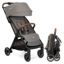 Reisebuggy & Sportwagen Pact Pro bis 22 kg belastbar mit Liegeposition nur 6,3 kg leicht inkl. Transporttasche, Adapter & Regenschutz - Pebble