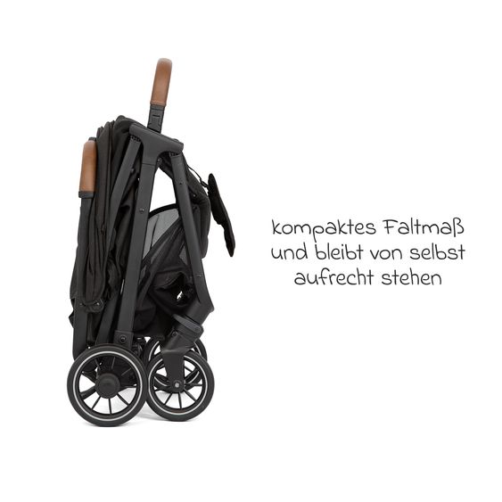 joie Reisebuggy & Sportwagen Pact Pro bis 22 kg belastbar mit Liegeposition nur 6,3 kg leicht inkl. Transporttasche, Adapter & Regenschutz - Shale