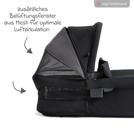 Joie Signature 2in1 Kombi-Kinderwagen Finiti bis 22 kg belastbar mit Babywanne Ramble XL, Teleskopschieber, umsetzbare Sitzeinheit, inkl. Adapter & Regenverdeck - Signature - Evergreen