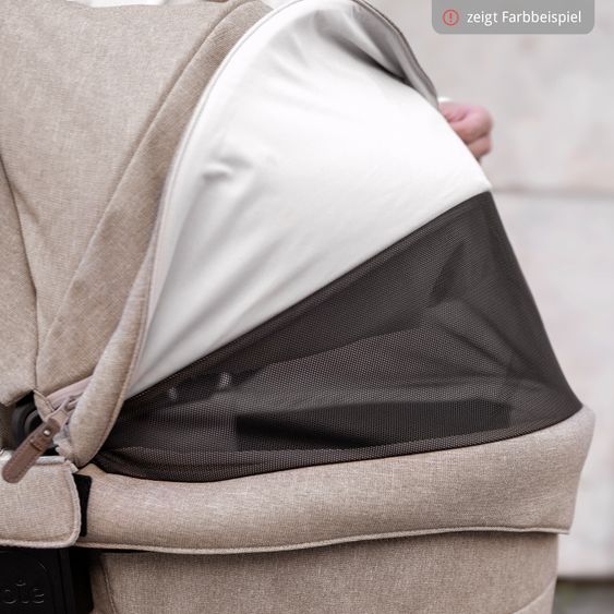 Joie Signature 2in1 Kombi-Kinderwagen Vinca bis 22 kg belastbar mit Babywanne Ramble Xl, Teleskopschieber, umsetzbare Sitzeinheit, inkl. Adapter & Regenverdeck - Signature - Evergreen