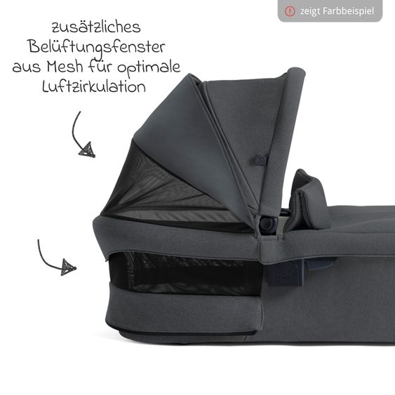 Joie Signature Passeggino Vinca 2in1 fino a 22 kg con materasso Alvi GRATUITO per navicella Ramble Xl, maniglione telescopico, seduta, adattatore e parapioggia inclusi - Signature - Ebano
