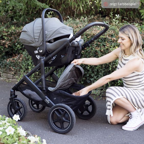 Joie Signature Passeggino Vinca 2in1 fino a 22 kg con materassino Alvi GRATUITO per navicella Ramble Xl, maniglione telescopico, unità di seduta, adattatore e parapioggia inclusi - Signature - Sandstone
