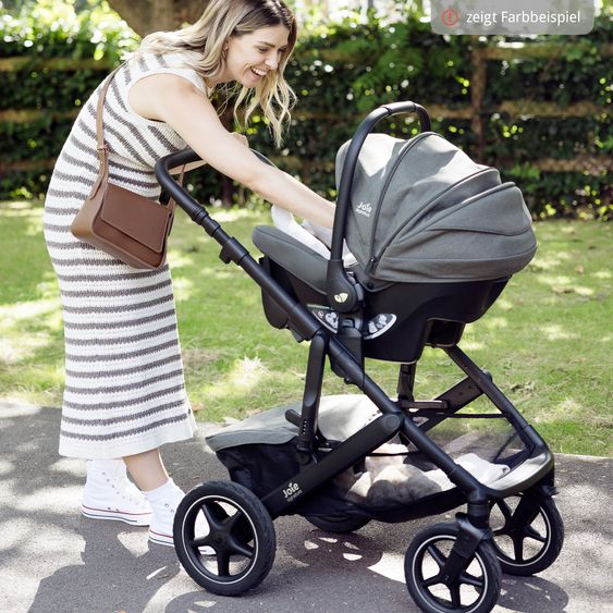 Joie Signature Passeggino Vinca 2in1 fino a 22 kg con materassino Alvi GRATUITO per navicella Ramble Xl, maniglione telescopico, unità di seduta, adattatore e parapioggia inclusi - Signature - Sandstone