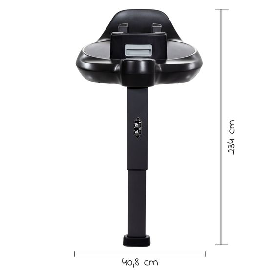 Joie Signature Babyschale I-Level Pro i-Size mit Isofix-Basisstation ab Geburt - 13 kg (40 cm -87 cm) mit Liegefunktuion, Sitzverkleinerer, Sonnenverdeck & Polsterschutz - Signature - Sandstone
