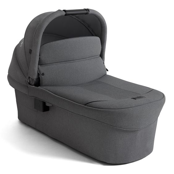 Joie Signature Babywanne Ramble XL für Versiti mit Mesh-Einsatz, Matratze & Regenschutz - Ebony