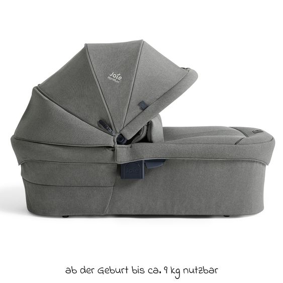 Joie Signature Babywanne Ramble XL für Versiti mit Mesh-Einsatz, Matratze & Regenschutz - Evergreen