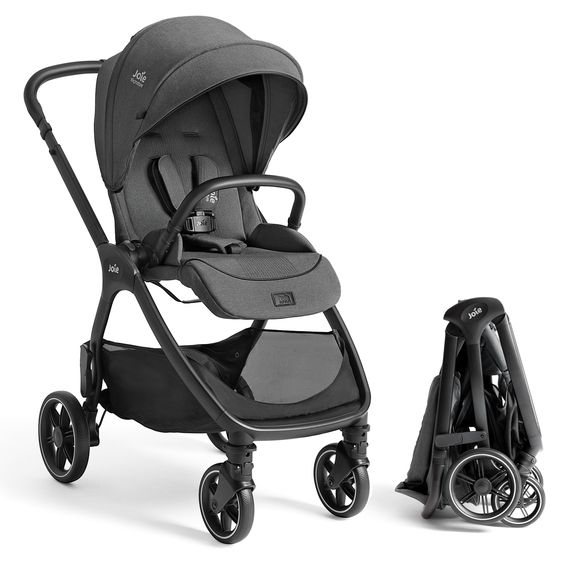 Joie Signature Passeggino Leggero & Sportivo Valora incl. copertura antipioggia - Ebony