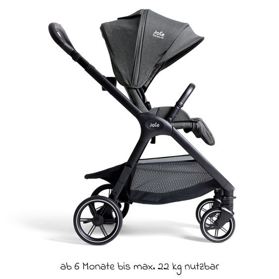 Joie Signature Passeggino Leggero & Sportivo Valora incl. copertura antipioggia - Ebony