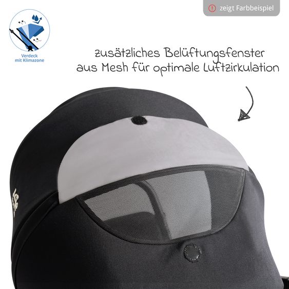 Joie Signature Passeggino Leggero & Sportivo Valora incl. copertura antipioggia - Ebony