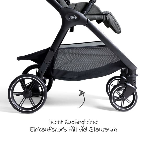 Joie Signature Passeggino Leggero & Sportivo Valora incl. copertura antipioggia - Ebony