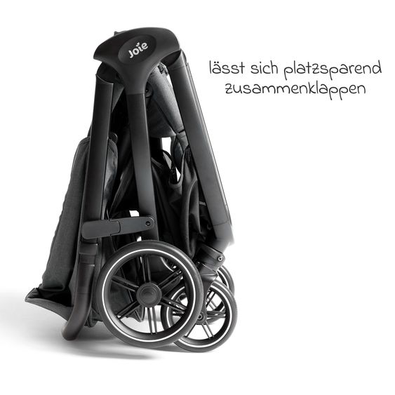 Joie Signature Passeggino Leggero & Sportivo Valora incl. copertura antipioggia - Ebony