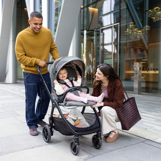 Joie Signature Passeggino Leggero & Sportivo Valora incl. copertura antipioggia - Ebony