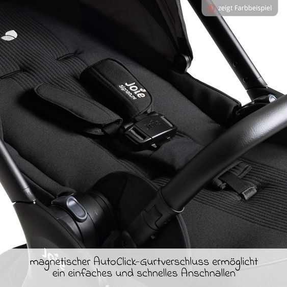Joie Signature Passeggino Leggero & Sportivo Valora incl. copertura antipioggia - Ebony