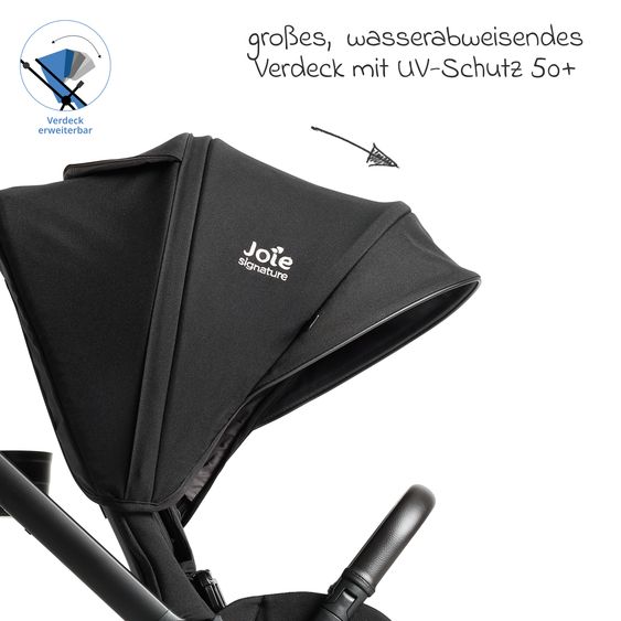 Joie Signature Passeggino Leggero & Sportivo Valora incl. copertura antipioggia - Eclipse