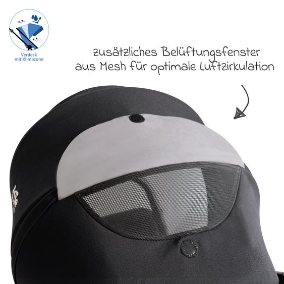 Joie Signature Passeggino Leggero & Sportivo Valora incl. copertura antipioggia - Eclipse