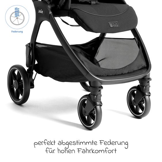 Joie Signature Passeggino Leggero & Sportivo Valora incl. copertura antipioggia - Eclipse