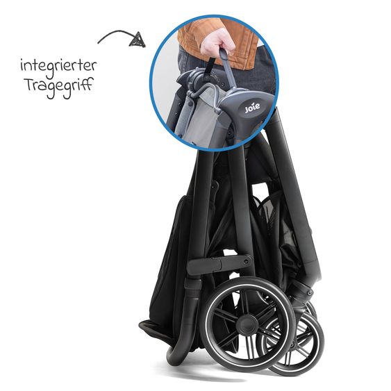 Joie Signature Passeggino Leggero & Sportivo Valora incl. copertura antipioggia - Eclipse
