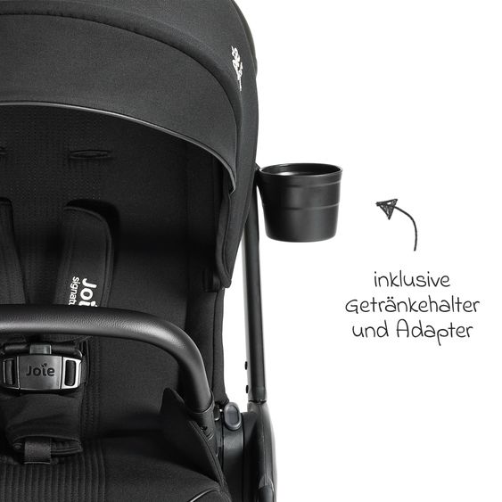 Joie Signature Passeggino Leggero & Sportivo Valora incl. copertura antipioggia - Eclipse