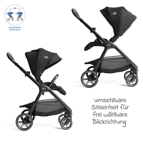 Joie Signature Passeggino Leggero & Sportivo Valora incl. copertura antipioggia - Eclipse