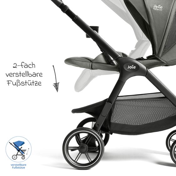 Joie Signature Passeggino Leggero & Sportivo Valora incl. copertura antipioggia - Evergreen