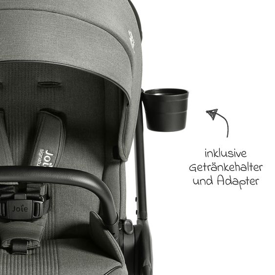 Joie Signature Passeggino Leggero & Sportivo Valora incl. copertura antipioggia - Evergreen