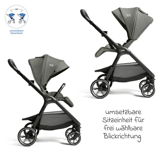 Joie Signature Passeggino Leggero & Sportivo Valora incl. copertura antipioggia - Evergreen