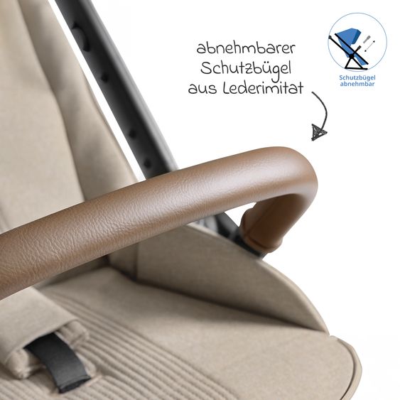 Joie Signature Passeggino Leggero & Sportivo Valora incl. copertura antipioggia - Sandstone