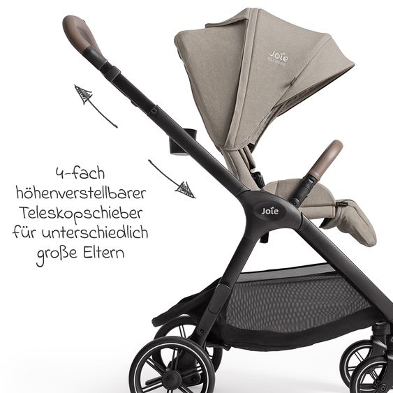 Joie Signature Passeggino Leggero & Sportivo Valora incl. copertura antipioggia - Sandstone