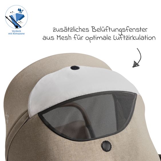 Joie Signature Passeggino Leggero & Sportivo Valora incl. copertura antipioggia - Sandstone