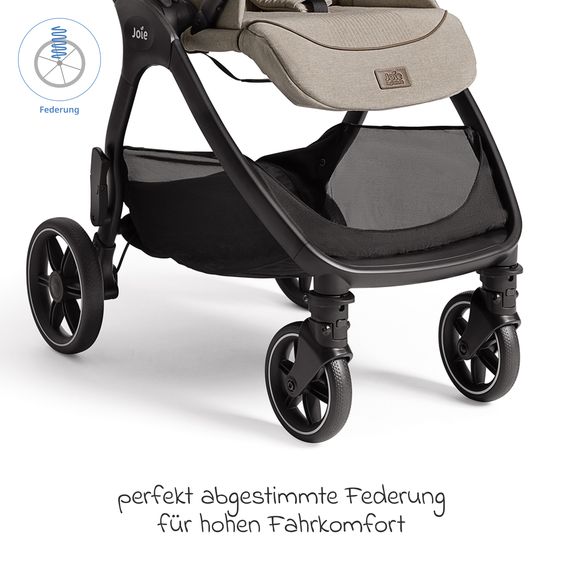 Joie Signature Passeggino Leggero & Sportivo Valora incl. copertura antipioggia - Sandstone