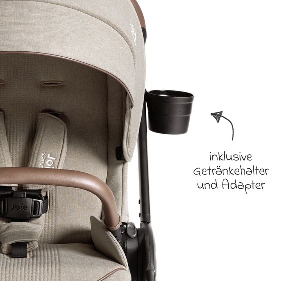 Joie Signature Passeggino Leggero & Sportivo Valora incl. copertura antipioggia - Sandstone