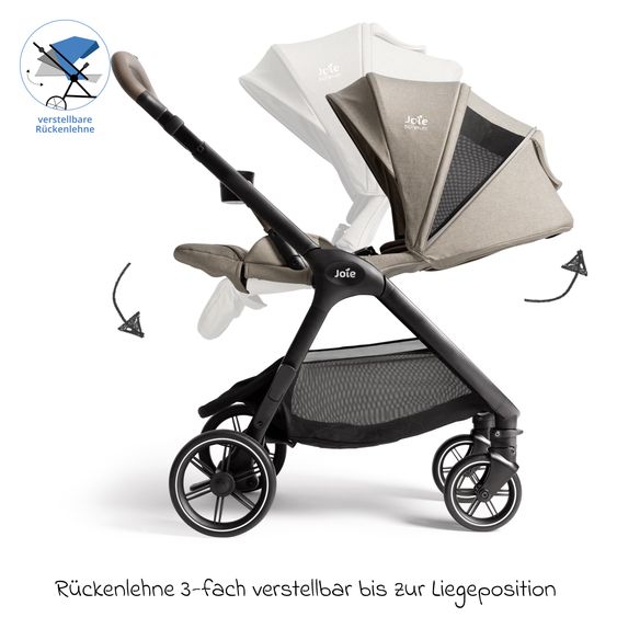 Joie Signature Passeggino Leggero & Sportivo Valora incl. copertura antipioggia - Sandstone