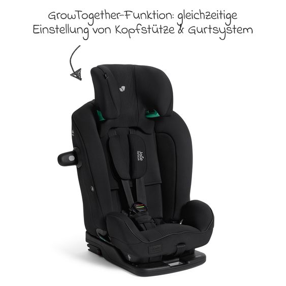 Joie Signature Child seat i-Plenti i-Size from 15 months - 12 years (76 cm-150 cm) incl. Isofix & Top Tether - Signature - Eclipse