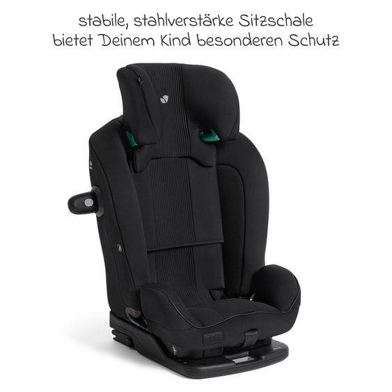 Joie Signature Child seat i-Plenti i-Size from 15 months - 12 years (76 cm-150 cm) incl. Isofix & Top Tether - Signature - Eclipse