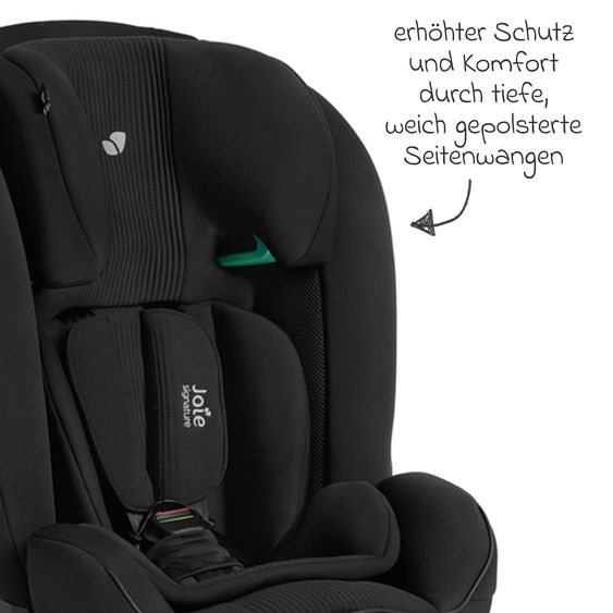 Joie Signature Child seat i-Plenti i-Size from 15 months - 12 years (76 cm-150 cm) incl. Isofix & Top Tether - Signature - Eclipse