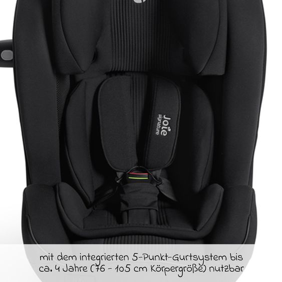 Joie Signature Child seat i-Plenti i-Size from 15 months - 12 years (76 cm-150 cm) incl. Isofix & Top Tether - Signature - Eclipse