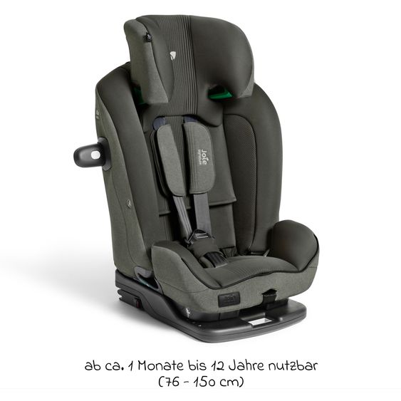 Joie Signature Child seat i-Plenti i-Size from 15 months - 12 years (76 cm-150 cm) incl. Isofix & Top Tether - Signature - Evergreen