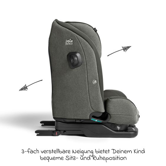 Joie Signature Child seat i-Plenti i-Size from 15 months - 12 years (76 cm-150 cm) incl. Isofix & Top Tether - Signature - Evergreen