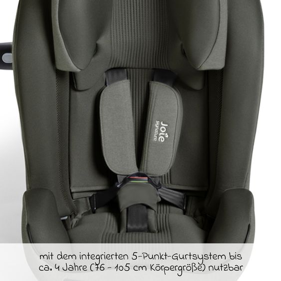 Joie Signature Child seat i-Plenti i-Size from 15 months - 12 years (76 cm-150 cm) incl. Isofix & Top Tether - Signature - Evergreen