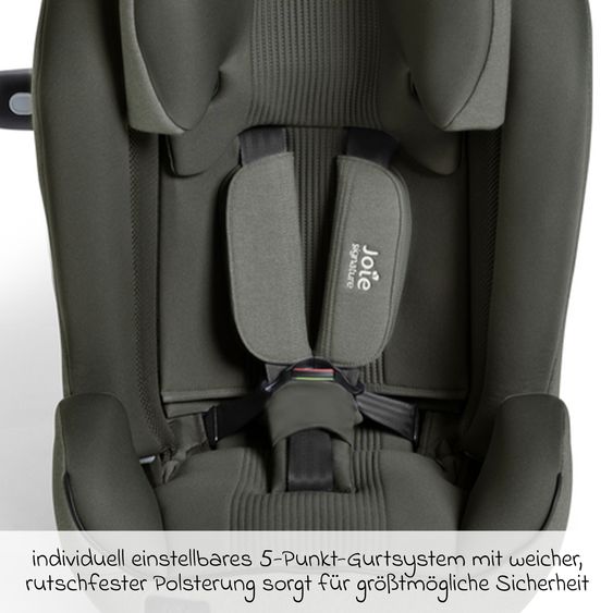 Joie Signature Child seat i-Plenti i-Size from 15 months - 12 years (76 cm-150 cm) incl. Isofix & Top Tether - Signature - Evergreen