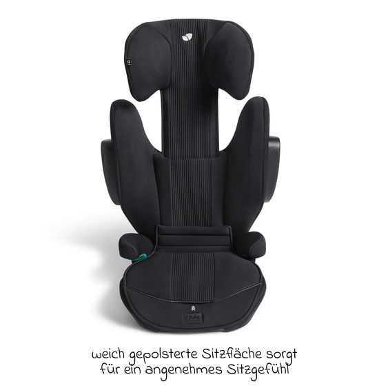 Joie Signature Kindersitz i-Traver i-Size ab 3,5 Jahre - 12 Jahre (100 cm-150 cm) inkl. Isofix - Signature - Eclipse