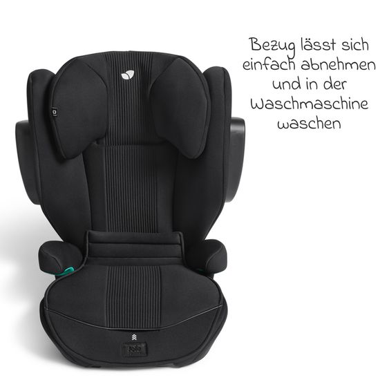 Joie Signature Kindersitz i-Traver i-Size ab 3,5 Jahre - 12 Jahre (100 cm-150 cm) inkl. Isofix - Signature - Eclipse