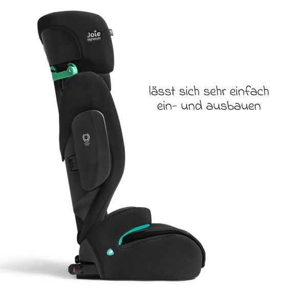 Joie Signature Kindersitz i-Traver i-Size ab 3,5 Jahre - 12 Jahre (100 cm-150 cm) inkl. Isofix - Signature - Eclipse