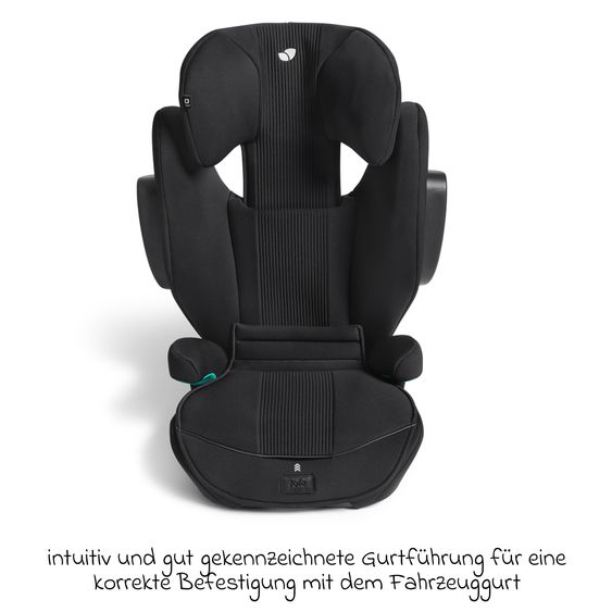 Joie Signature Kindersitz i-Traver i-Size ab 3,5 Jahre - 12 Jahre (100 cm-150 cm) inkl. Isofix - Signature - Eclipse