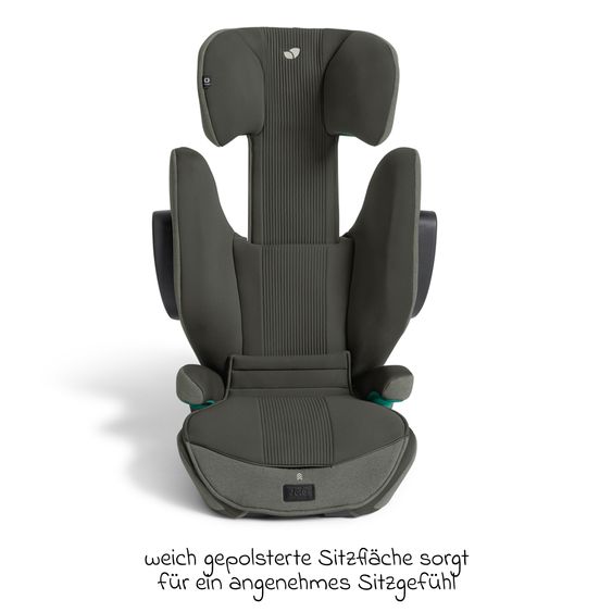 Joie Signature Kindersitz i-Traver i-Size ab 3,5 Jahre - 12 Jahre (100 cm-150 cm) inkl. Isofix - Signature - Evergreen