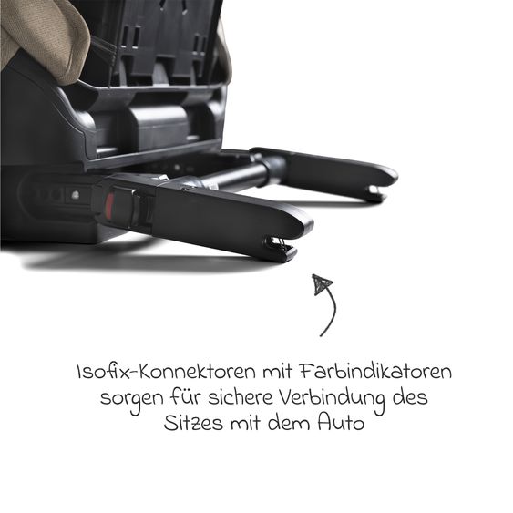 Joie Signature Kindersitz i-Traver i-Size ab 3,5 Jahre - 12 Jahre (100 cm-150 cm) inkl. Isofix - Signature - Sandstone