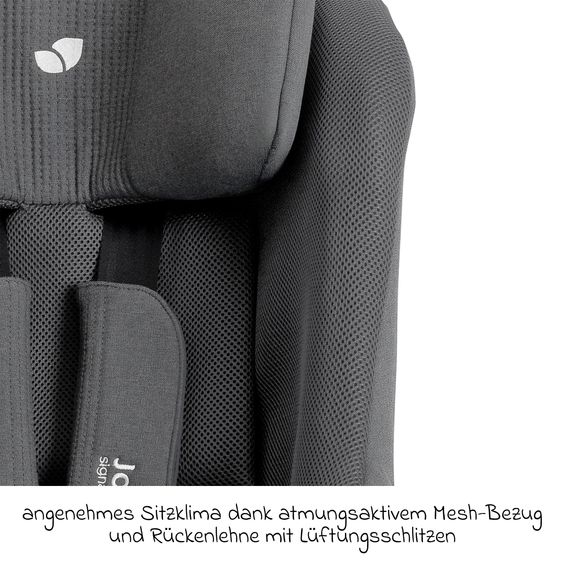 Joie Signature Reboarder Car Seat i-Harbour Pro (40 cm - 105 cm) - Ebony Mesh